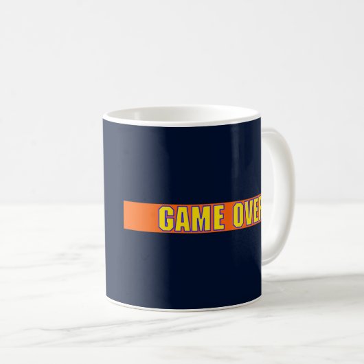 Pine Invaders Pineaple Empire Retro Games Series Kaffeetasse (VorderseiteRechts)