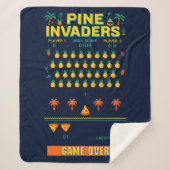 Pine Invaders Pineaple Empire Retro Games Series Sherpadecke (Vorderseite)