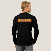 Pine Invaders Pineaple Empire Retro Games Series Tri-Blend Shirt (Voller Rücken)