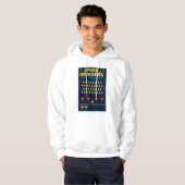 Pine Invaders-Pineapple Empire Retro Games Serie Hoodie (Vorne ganz)