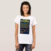 Pine Invaders-Pineapple Empire Retro Games Serie T-Shirt (Vorne ganz)