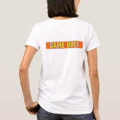 Pine Invaders-Pineapple Empire Retro Games Serie T-Shirt (Rückseite)