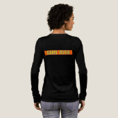 Pine Invaders-Pineapple Empire Retro Games Serie Tri-Blend Shirt (Voller Rückseite)