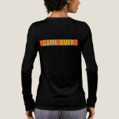 Pine Invaders-Pineapple Empire Retro Games Serie Tri-Blend Shirt (Rückseite)