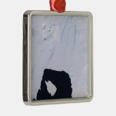 Pine Island Glacier Ornament Aus Metall (Rechts)