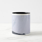 Pine Island Glacier Zweifarbige Tasse (Mittel)