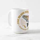 Pine Island Sound (Rotbarsch) Kaffeetasse (Vorderseite Links)