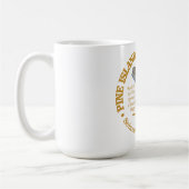 Pine Island Sound (Rotbarsch) Kaffeetasse (Links)