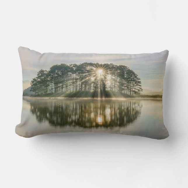 Pine Island Sunray Lendenkissen (Vorderseite)
