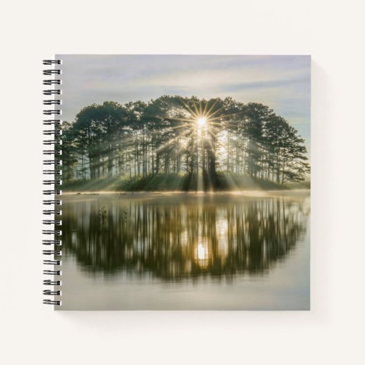 Pine Island Sunray Notizblock (Vorderseite)