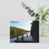 Pine Lake Minnesota Postkarte (Stehend Vorderseite)