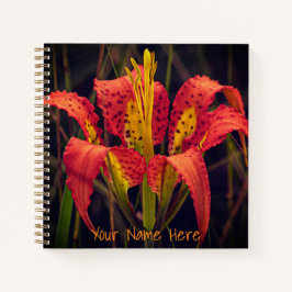 Pine Lily Custom Spiral Notebook Notizblock