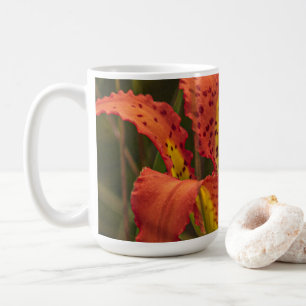 "Pine Lily" Premium Schlüsselanhänger Kaffeetasse