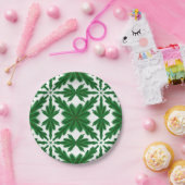 Pine Mandala 7" Paper Teller (Party)