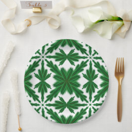 Pine Mandala 9" Paper Teller