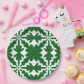 Pine Mandala 9" Paper Teller (Party)