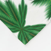 Pine Mandala Fleece Blanket (3 Größen) (Ecke)