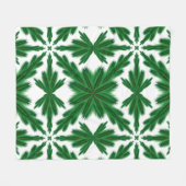 Pine Mandala Fleece Blanket (3 Größen) (Vorderseite (Horizontal))