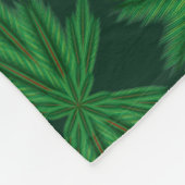 Pine Mandala Forest Fleece Blanket (3 Größen) (Ecke)