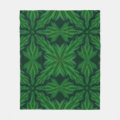 Pine Mandala Forest Fleece-Decke (3 Größen) Fleecedecke (Vorderseite)
