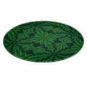 Pine Mandala Forest Glass Cutting Board Schneidebrett (Ecke)