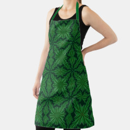 Pine Mandala Forest Große Schürze