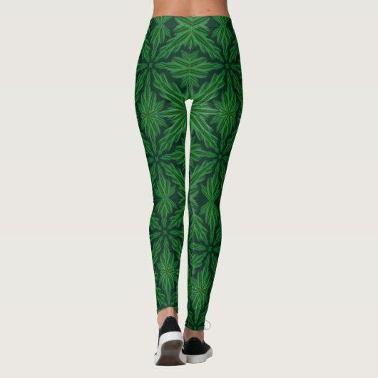 Pine Mandala Forest Leggings (Rückseite)