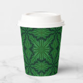 Pine Mandala Forest Paper Cups Pappbecher (Links)