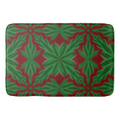Pine Mandala Garnet Bath Mat Badematte (Vorderseite)