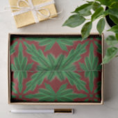 Pine Mandala Garnet Tissue Paper Seidenpapier (Geschenk)