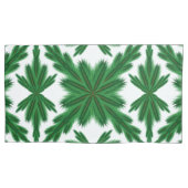Pine Mandala King Pillowcases Kissenbezug (Vorderseite-Links)