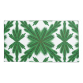 Pine Mandala King Pillowcases Kissenbezug (Rückseite-Links)