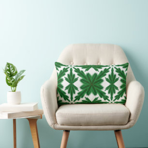 Pine Mandala Lumbar Pillow Lendenkissen