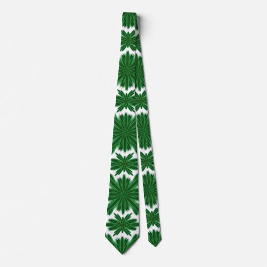 Pine Mandala Neck Tie Krawatte (Vorderseite)