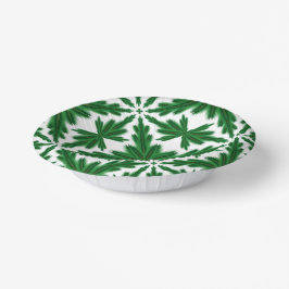 Pine Mandala Paper Bowls Pappteller