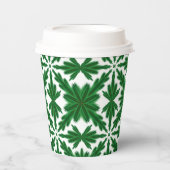 Pine Mandala Paper Cups Pappbecher (Vorderseite)