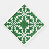 Pine Mandala Paper Napkins Serviette (Ecke)