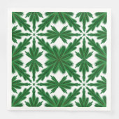 Pine Mandala Paper Napkins Serviette (Vorderseite)