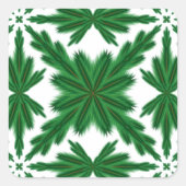 Pine Mandala Stickers (Vorderseite)
