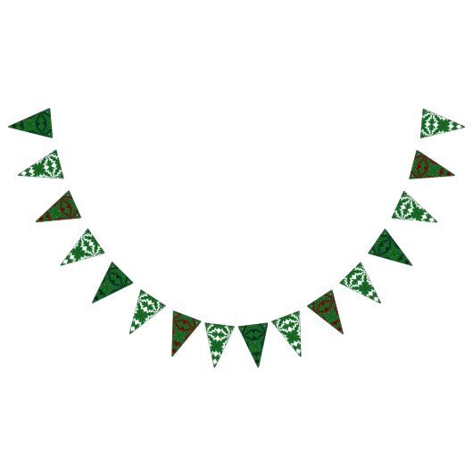 Pine Mandalases Triangle Bunting Banner (Alle)