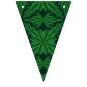 Pine Mandalases Triangle Bunting Banner (Erste Fahne)