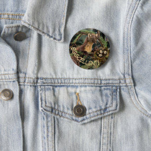 Pine Marten Button