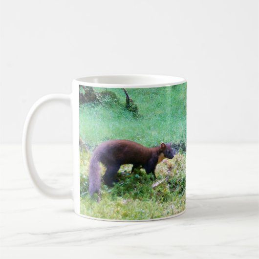 Pine Marten Date Night Tasse (Links)