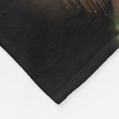 Pine Marten Fleecedecke (Ecke)