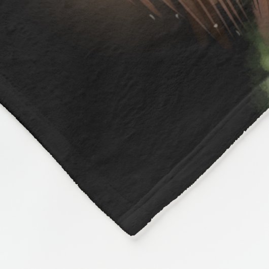 Pine Marten Fleecedecke (Ecke)