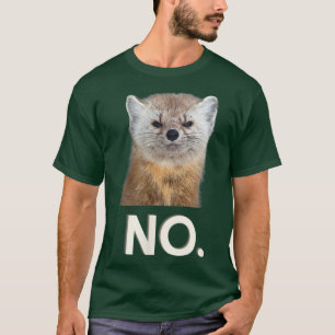 Pine Marten Funny Animal Meme Männer Frauen Kinder T-Shirt