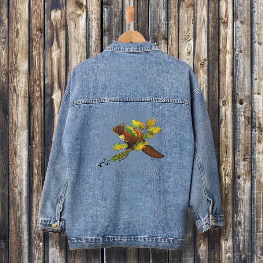 Pine Marten Herbstleaves Jeansjacke
