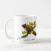 Pine Marten Herbstleaves Kaffeetasse (Links)