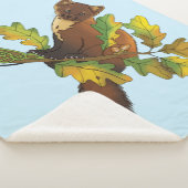 Pine Marten Herbstleaves Sherpadecke (3/4)