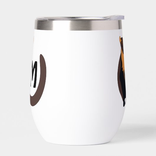Pine-Marten-Monogramm (Links)